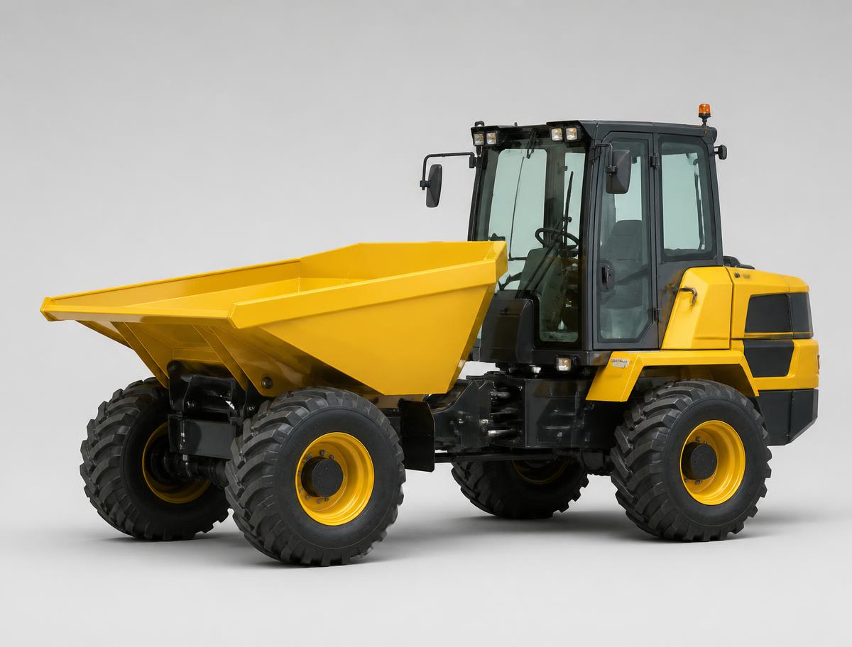 9 Tonne Cabbed Dumper — Site dumper